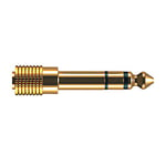 Oehlbach i-Jack AD 35/63 - Adaptateur Audio stéréo, Prise Jack 3,5 mm vers Prise Jack 6,3 mm - Haute qualité, plaqué Or et fiabilité de Contact Parfaite - 1 pièce