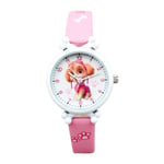 Paw Patrol Quartz Klocka Tecknad analog armbandsur Armband Barn Pojke Flicka Present Pink