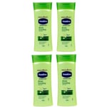 4x Vaseline Intensive Care Body Lotion Aloe Soothe 400ml