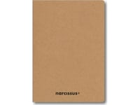 Narcissus Notebook A5/56K Eco Kraft Line (6 Items) Narcissus