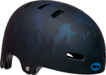 BELL SPAN HELMET JR BLACK/ BLUE CAMO XS