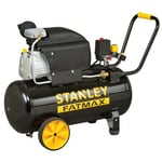 Stanley - Fatmax Compresseur professionnel, compresseur d'air lubrifié, horizontal, 2 ch, 8 bar, cuve 50 l