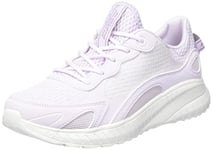 Skechers Women's BOBS Squad Chaos Sneaker, Lavendar Durasuede/Mesh, 7 UK