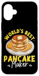 iPhone 16 Plus Pancake Lover Kids World's Best Pancake Maker Case