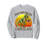 Funny Valentines Day T-Rex Dinosaur Box Of Chocolate Sweatshirt