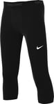 Nike FJ6819-010 Pro Dri-FIT Shorts Boy's Black/White Size XS