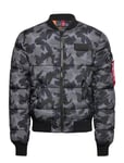 Ma-1 Puffer Bomber Camo Grey Alpha Industries