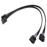 Molex IDE 4 Pin Male to 15 Pin Female SATA  Converter Adapter Cable Hard1494