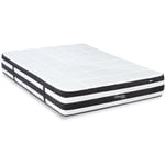 Literie Matelas fontainebleau 140x190 cm Ressorts ensachés - Bellecour