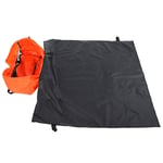 UK (Orange)Camping Hiking Adjustable Rope Kit Bag Folding Rock Climbing Bag For