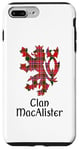 Coque pour iPhone 7 Plus/8 Plus Clan MacAlister Tartan Nom de famille écossais Scotland