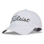 Titleist Mens Players Stadry Cap, White/Charcoal