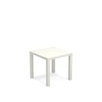 EMU - Round Coffee Table 45X45 White - Soffbord utomhus - Christophe Pillet - Vit - Metall