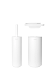 Brabantia MindSet Toilet Accessories Set, Mineral Fresh White