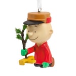 Hallmark Charlie Brown Hanging Ornament, PEANUTS Comics Tree Decoration, Resin Hanging Ornament, Christmas Hanging Ornament, Gifts for Christmas