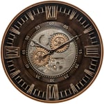 Atmosphera Créateur D'intérieur - Horloge avec mécanisme en métal