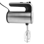 Electric Hand Mixer Adjustable Stainless Steel Kitchen Handheld Mixer W/Whisk HG