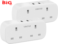 Double  Plug  Adaptor  with  2  USB ,  2  Way  Plugs  Extension  Multi  Sockets