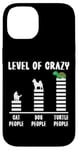 iPhone 14 Sea Turtle Tortoise Level Of Crazy Cat People Dog People Case