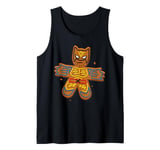 Marvel Wolverine + Deadpool Holiday Matching Gingerbread Man Tank Top