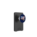 Vintage Auto Racing Car American Flag 4th of July, Auto Race PopSockets PopWallet for MagSafe