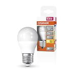 OSRAM LED Star Classic P60 LED LEMP pour la base E27, forme de goutte, FR, 806 lumens, blanc chaud (2700k), remplacement des ampoules 60W conventionnelles, non dimmables, pack de 6 packs