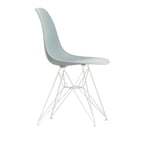 Vitra - Eames Plastic Chair DSR - 24 Light Grey - White Base - Matstolar - Charles & Ray Eames - Grå - Metall/Plast