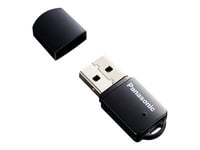 Panasonic Aj-Wm50e - Nätverksadapter - Usb 2.0 - Wi-Fi 5 - För Panasonic Aj-Cx4000  Pt-Frq50, Frq60, Rcq10, Rcq80, Rz34, Tw381, Vmz51, Vmz61, Vmz71