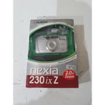 FujiFilm Nexia 230IX Z APS Film Camera Silver 2.0x Zoom Built-In Automatic Flash