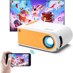 KHQ Mini Projector, HD 1080P Supported Portable Projector, Movie Projector for 