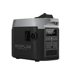 ECOFLOW Groupe Électrogène à Essence Smart Generator, 4L l'Essence Sans Plomb, 1800W Sortie CA, 42 à 58,8V Sortie CC, S'Intègre à une Delta Pro et Delta Max pour une Alimentation Domestique de Secours