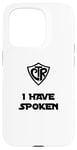 iPhone 15 Pro Choose the Right - I Have Spoken LDS Baptism Sci-Fi Humor Case