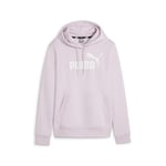 PUMA ESS Logo Hoodie FL (s), Sueur aux Femmes, Grape Mist,