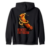 NO MERCY FOR FASCISM Zip Hoodie