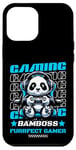 Coque pour iPhone 12 Pro Max Graphique de jeu vidéo Panda Gaming pour hommes, garçons, femmes, enfants