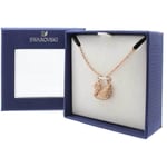 Swarovski Rose Gold Necklace Iconic Swan Crystal Pedant Jewellery NEW GENUINE