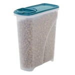 Iris Ohyama, Boite Croquette Chien Hermetique, 7L/3,5kg, Bleu, Couvercle avec Joint Etanche, Plastique, pour Chien, Chat, Friandises, Conteneur Croquettes, sans BPA, ATS-S