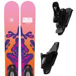 ARMADA Pack ski Armada Arj + L C5 Gw Black 24 Enfant Orange / Rose Violet taille 113 2024
