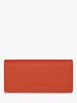 Longchamp Le Foulonné Continental Leather Wallet, Paprika