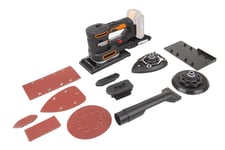 WORX WX820.9 18V Battery Cordless Multi Sander Sheet Detail Palm  - BODY ONLY