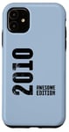 Coque pour iPhone 11 15 Years 15th Birthday Old Man Woman 2010