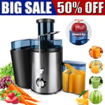 Kitchen Power Juicer Machine Fruit Veg & Citrus Centrifugal Electric Extractor