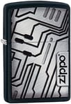 Zippo scfi Wall Briquet à Essence, Laiton, Aspect Acier Inoxydable, 1 x 6 x 6 cm