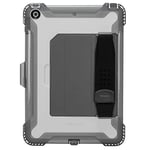 Targus Étui pour iPad 10,2’’ Safeport – Coque iPad en TPU résistante aux chocs – Housse iPad avec support coulissant intégré et filtres à poussière – Gris, THD49804GLZ