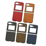 Leather Folding Phone Case Scratch Resistant Flip Phone Protective Case For UK