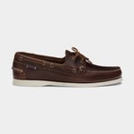 Sebago Seglarskor Docksides Portland Waxed, Brown (900), herr, EU 42 (US 8.5 / 26.9 cm)