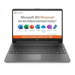 PC Portable 15S-FQ0024NF - 15,6 FHD - Celeron N4120 - RAM 4 Go - 128Go SSD - Win 11 -Microsoft 365 Personnel inclus 1 an- AZERTY