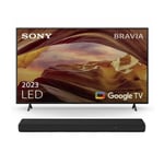 Sony KD75X75WLU 75 Inch X75WL LED 4K UHD HDR Google Smart Bravia TV With HTA3000 3.1 channel Dolby Atmos Soundbar