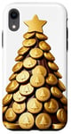 iPhone XR Christmas Gold Coins of Chocolate Christmas Tree Case