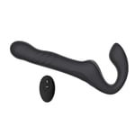 Strapless Strap On Thrusting & Vibrating Mina Surge Remote Control Sex Toy